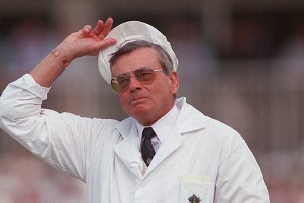 Legendary Umpire Dickie Bird Waves Final Goodbye