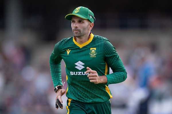 Maharaj Sidelined from England T20Is with Groin Injury