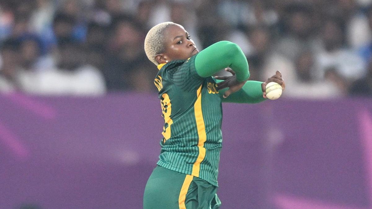 South Africa's Mlaba Sanctioned Following Code Violation in Women's World Cup Match Against India