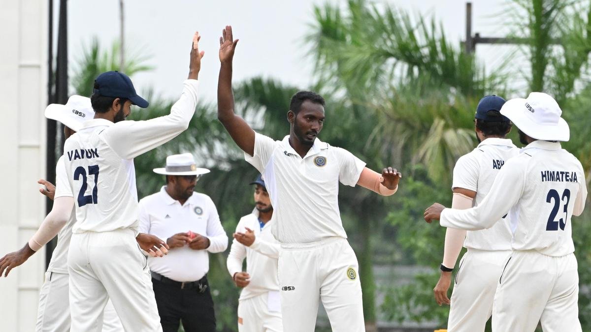 Hyderabad Seamers Sparkle in Weather-Halted Draw Against Pondicherry