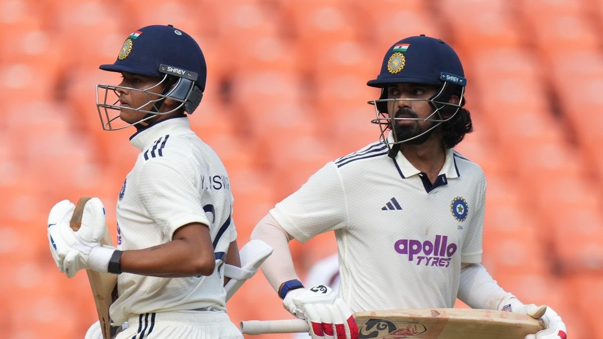 Jaiswal and Rahul Dominate as India Takes Command on Day 1 of Second Test Against West Indies