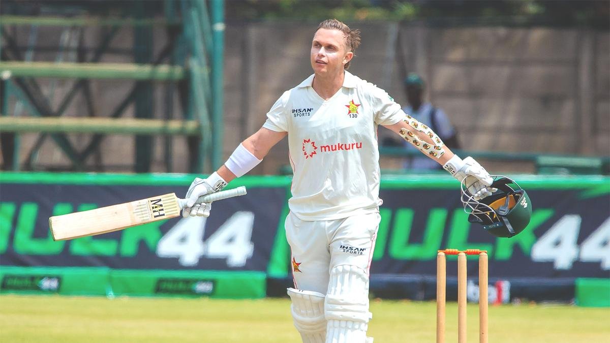 Curran Shines with Century as Zimbabwe Takes Control Against Afghanistan in Test Clash