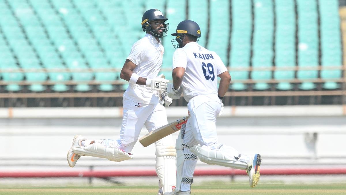 Padikkal and Karun's Stellar Performance Puts Karnataka in Command Against Saurashtra