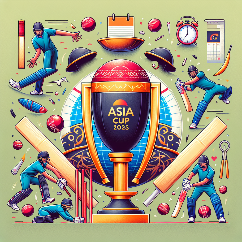 Detailed Asia Cup 2025 Schedule Released