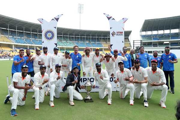 Vidarbha Overcomes Dhull and Suthar's Efforts to Clinch Irani Trophy