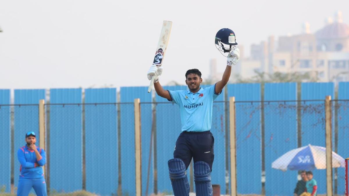 Mhatre's Debut T20 Century Seals Commanding Win for Mumbai Against Vidarbha