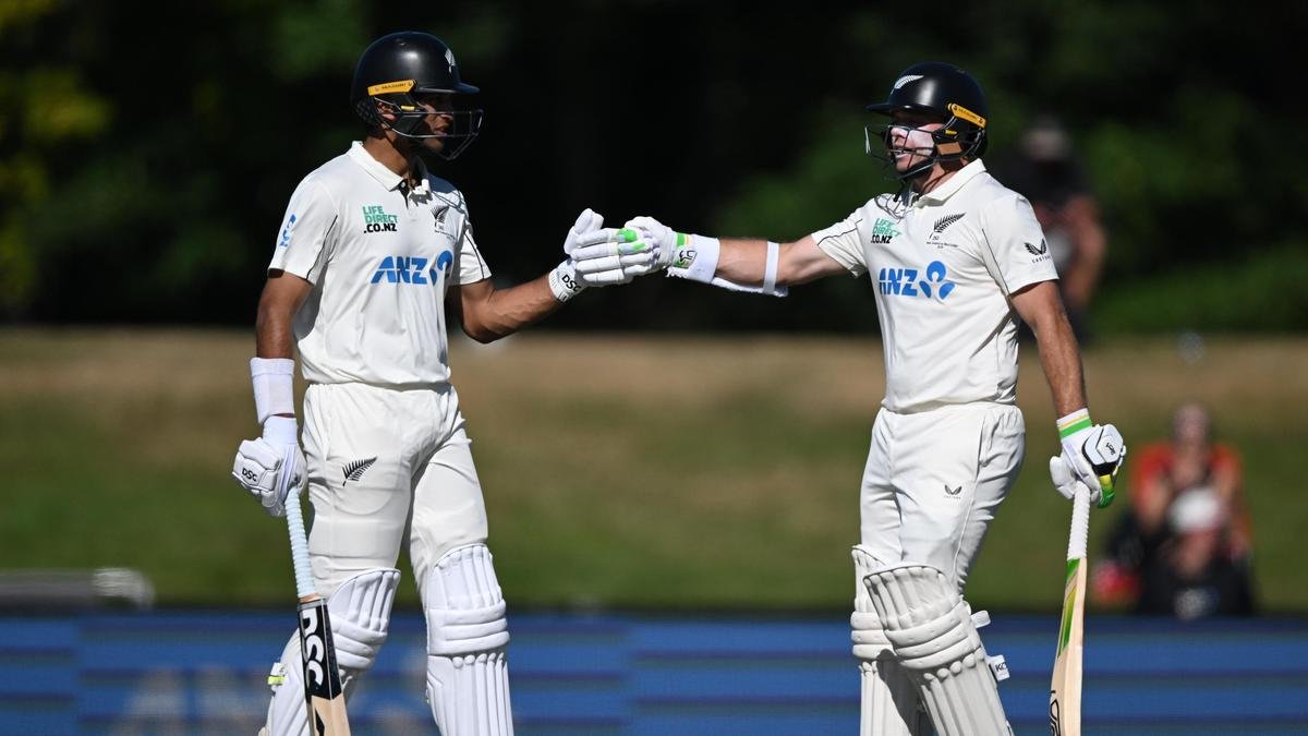Dominant Centuries by Latham and Ravindra Propel New Zealand Ahead of West Indies