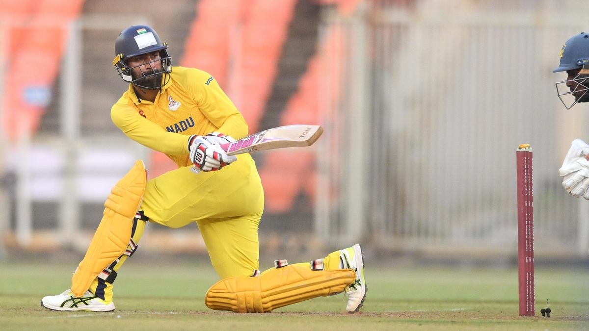 Jagadeesan Leads Tamil Nadu with Sudharsan as Deputy in Vijay Hazare Trophy