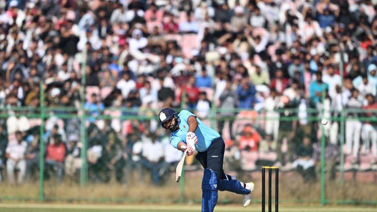 Rohit Sharma's Explosive 28-Ball Fifty Sets Mumbai Ablaze in Vijay Hazare Trophy