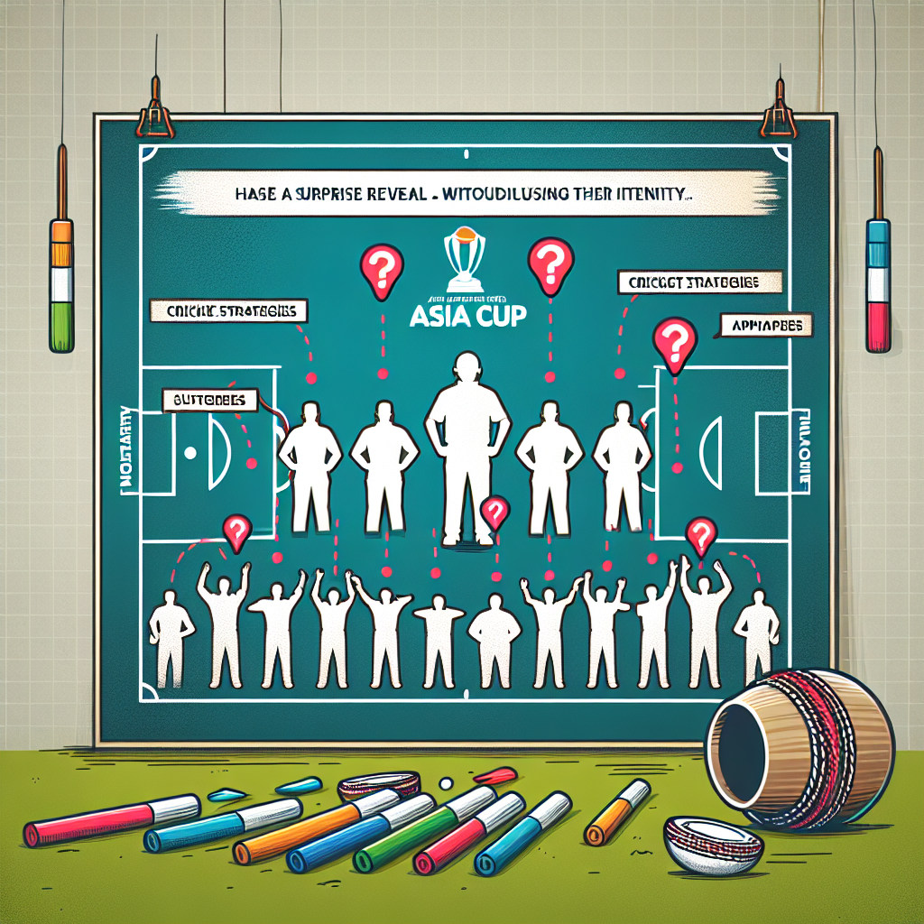 Asia Cup 2025: Captains List and Strategies Revealed