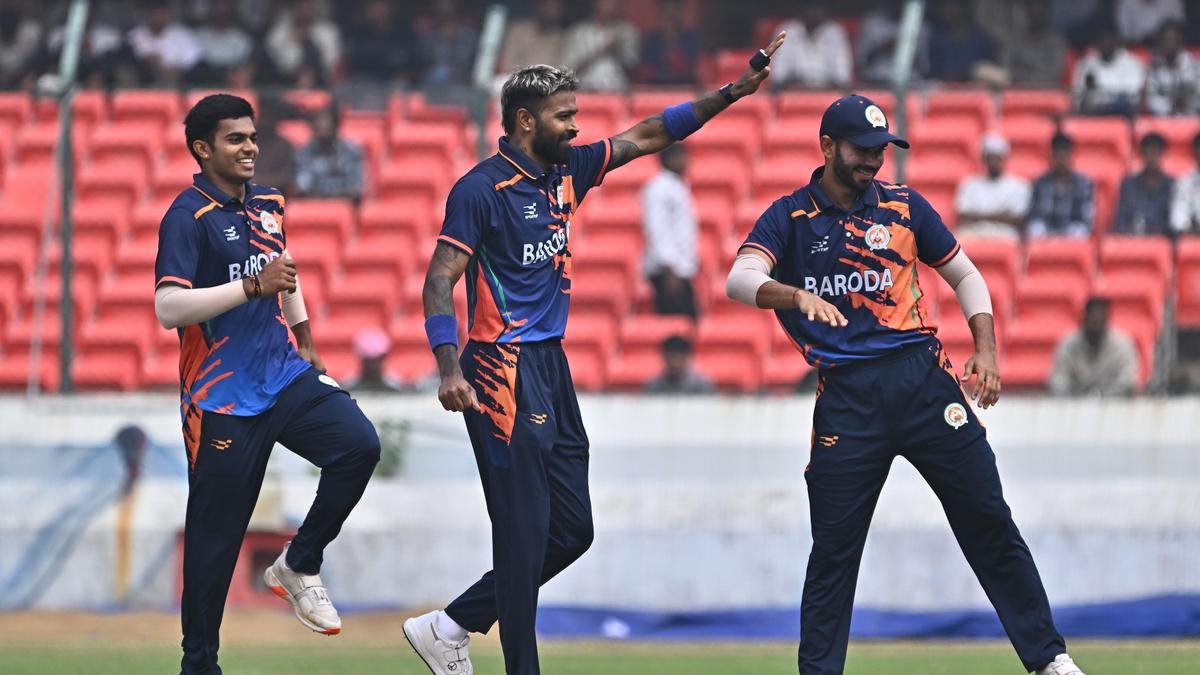 Pandya Powers Baroda, Sharma Steals Spotlight in Clash with Pondicherry